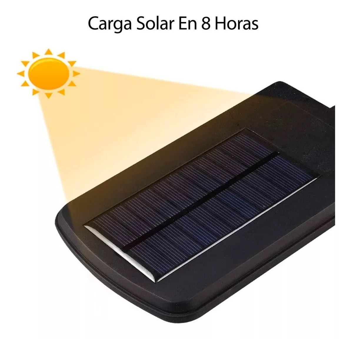 Pack 4 Foco Solar Led Exterior Con Contr