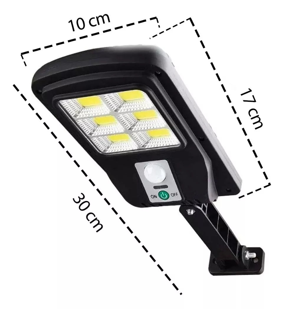 Pack 4 Foco Solar Led Exterior Con Contr