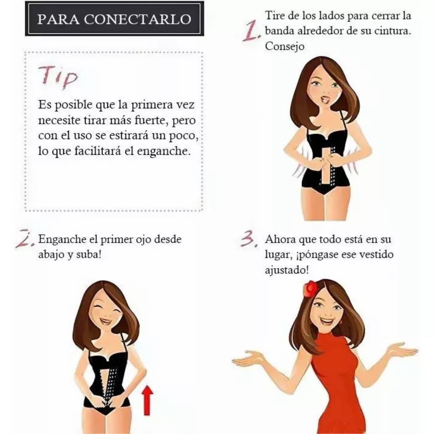 SlimCurve™ Faja Corsé Ajustable